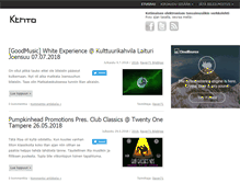 Tablet Screenshot of kehto.fi